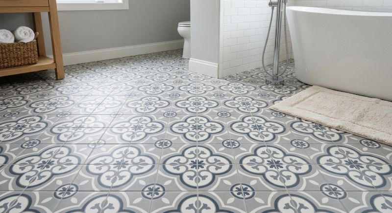 Bathroom Flooring Installation in Alexandria, VA