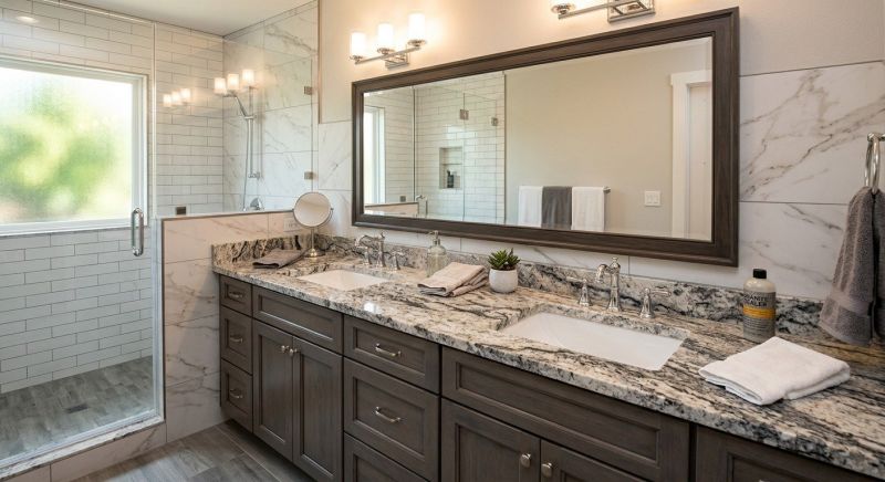 Granite Shower Installation in Danbury, CT