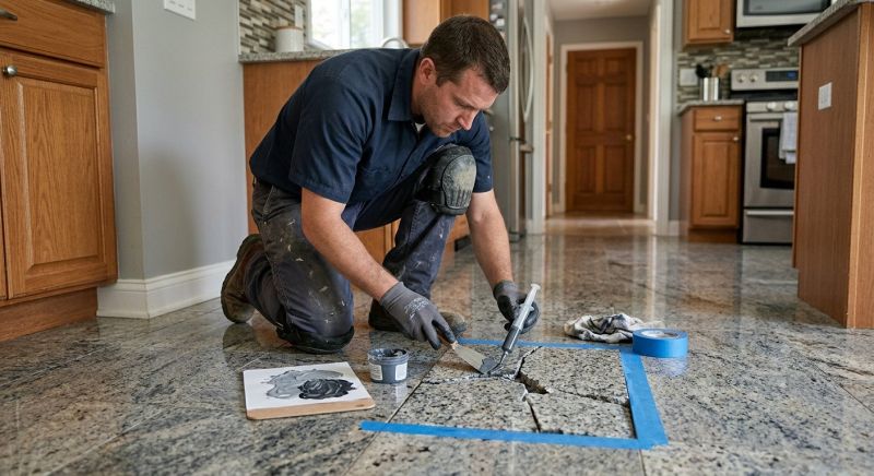 Granite Tile Repair in Kansas City, KS