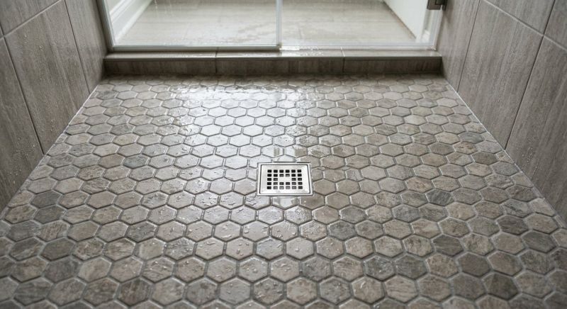 Shower Floor Tiling in Longmont, CO