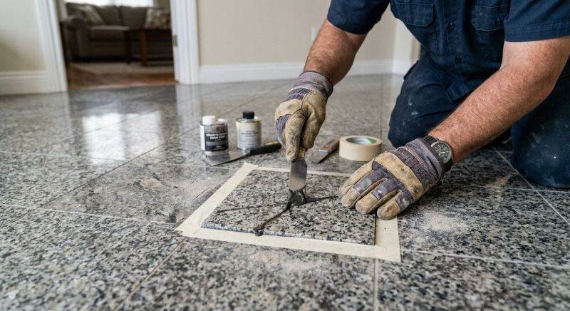 Slate Floor Repair in Kansas City, KS