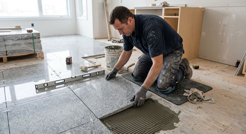 Terrazzo Flooring Installation in Wilmington, NC