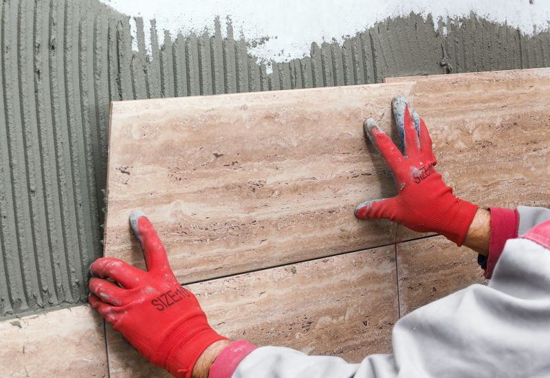 Completed Tile Paving Project